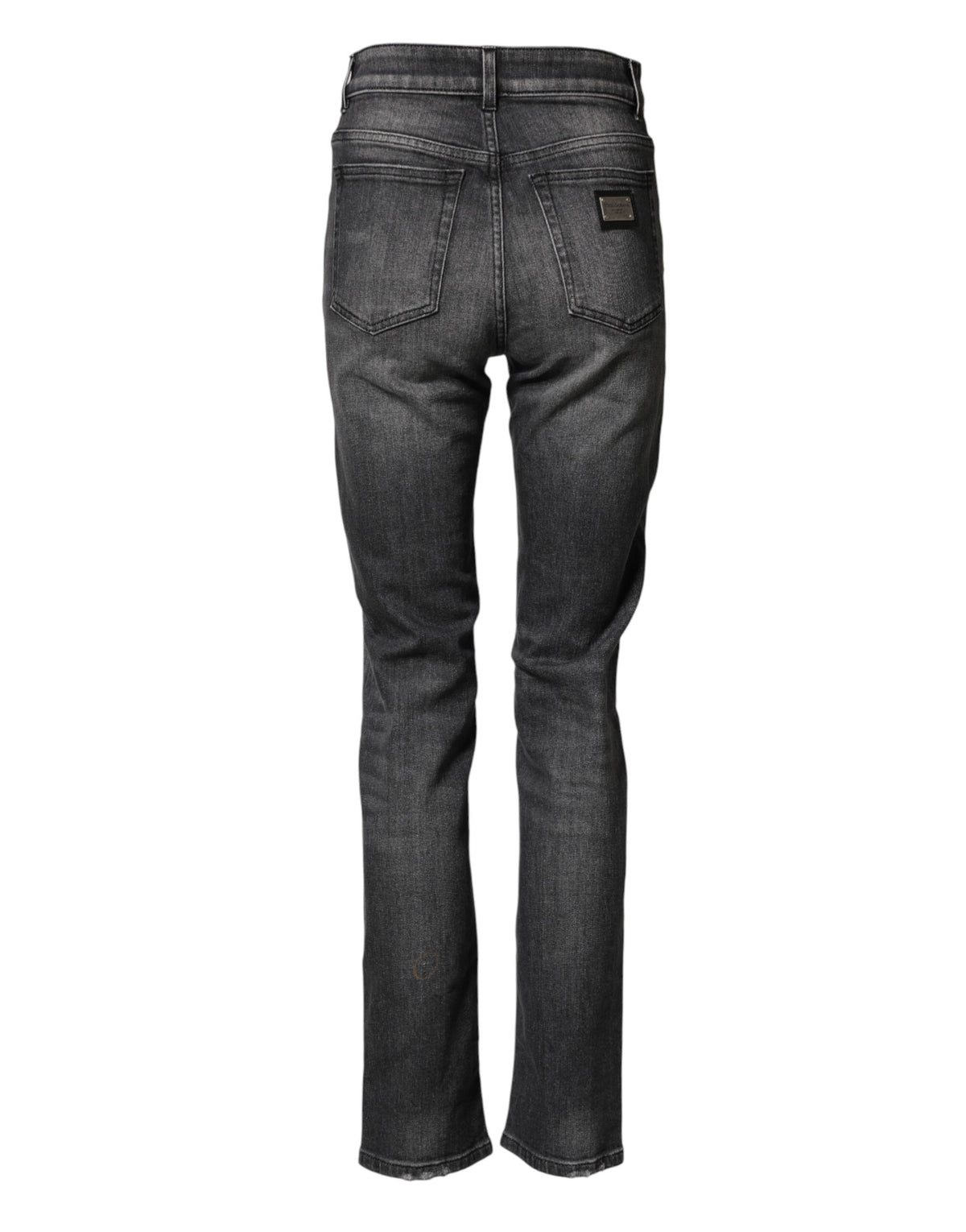 Dolce & Gabbana Jeans Denim Skinny Haute Taille Grises