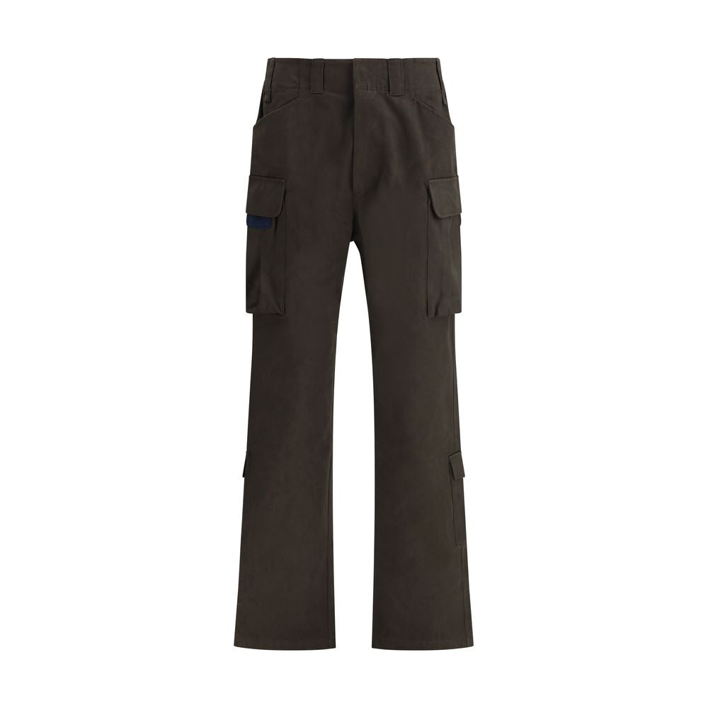 Pantalon cargo en coton marron GR10K
