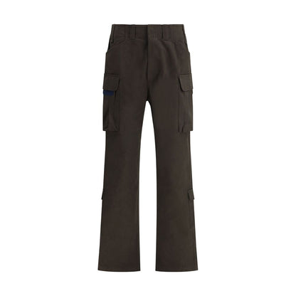 Pantalon cargo en coton marron GR10K