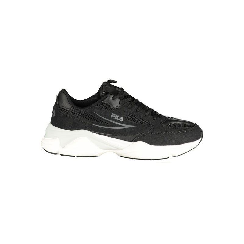 Fila Black Polyester Sneaker - All-Day Comfort and Style