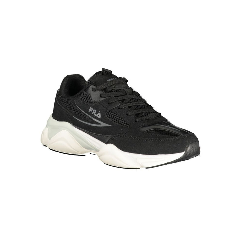 Fila Black Polyester Sneaker - All-Day Comfort and Style