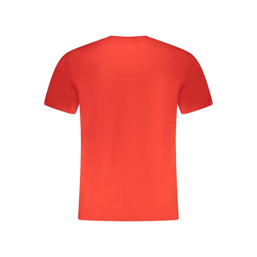 T-shirt rouge en coton Calvin Klein