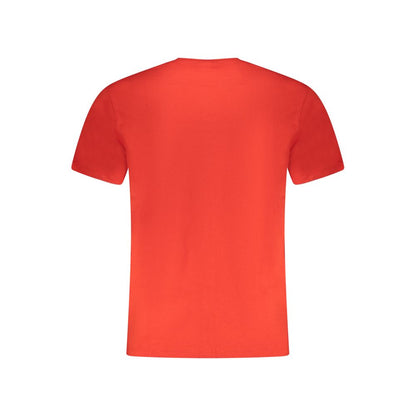 T-shirt rouge en coton Calvin Klein