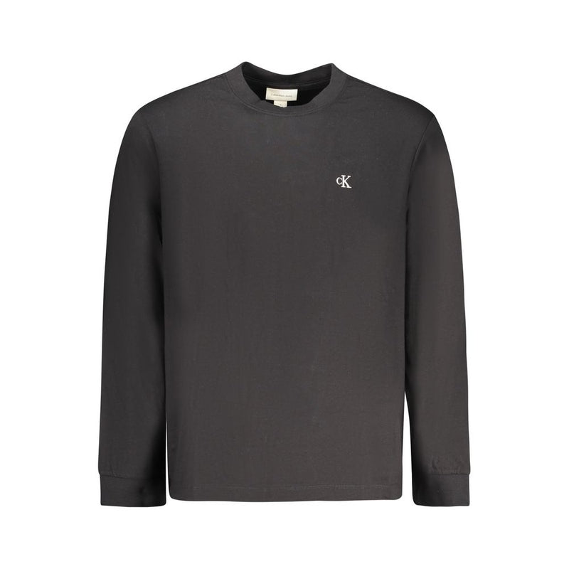 T-shirt en coton noir Calvin Klein
