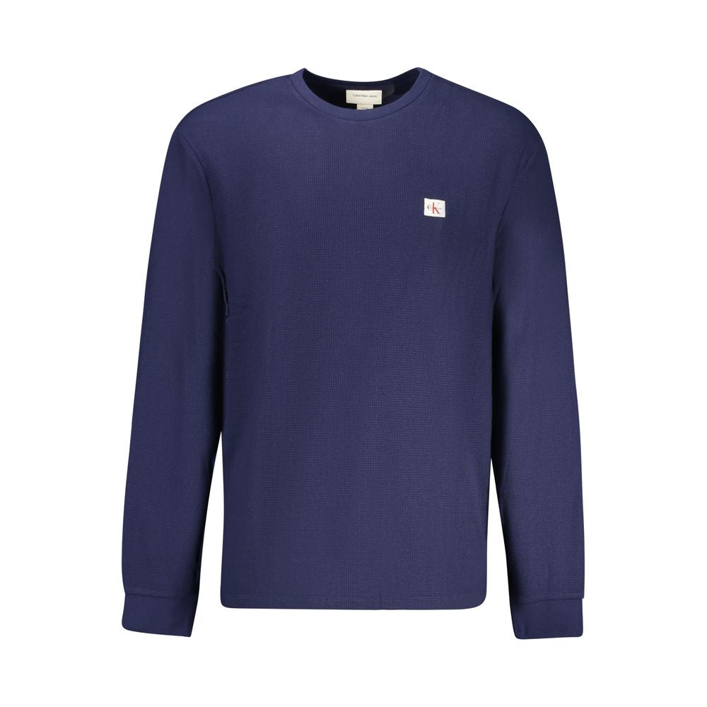 Pull en coton bleu Calvin Klein
