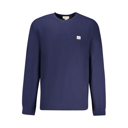 Pull en coton bleu Calvin Klein