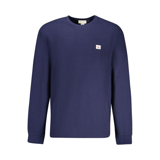 Pull en coton bleu Calvin Klein