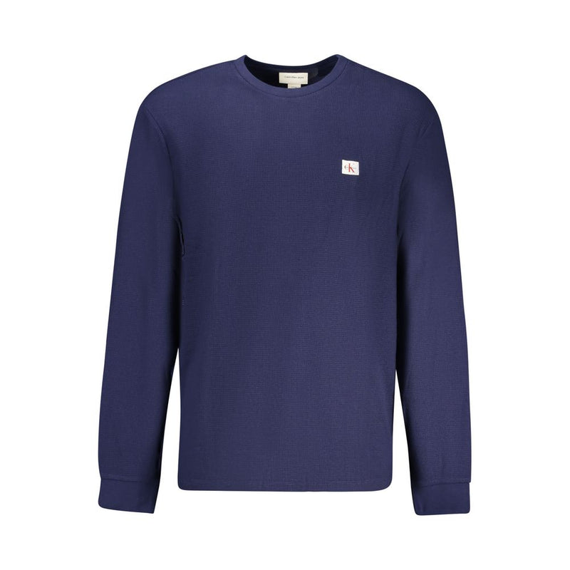 Pull en coton bleu Calvin Klein