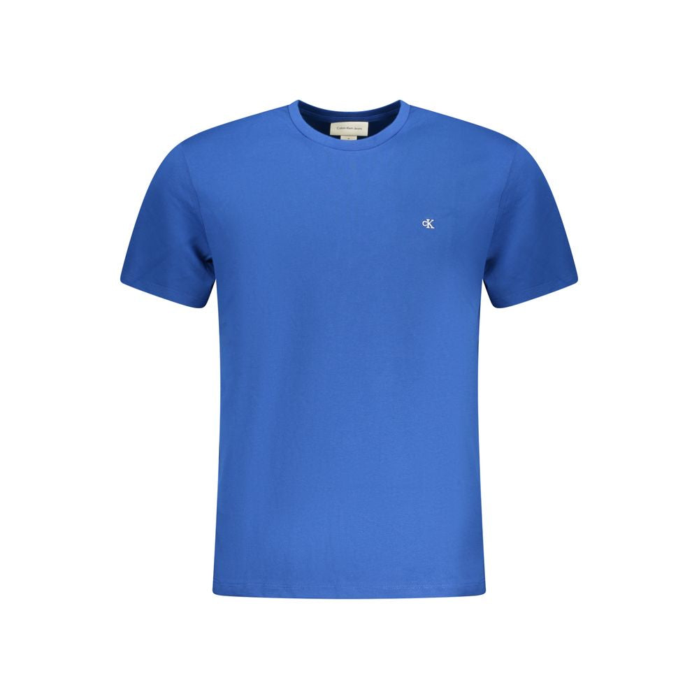 T-shirt en coton bleu Calvin Klein