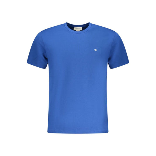 T-shirt en coton bleu Calvin Klein