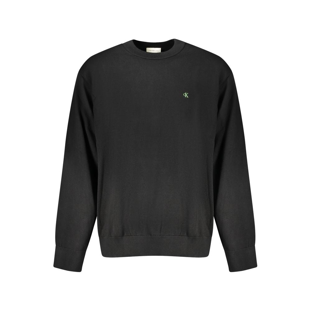 Pull en coton noir Calvin Klein