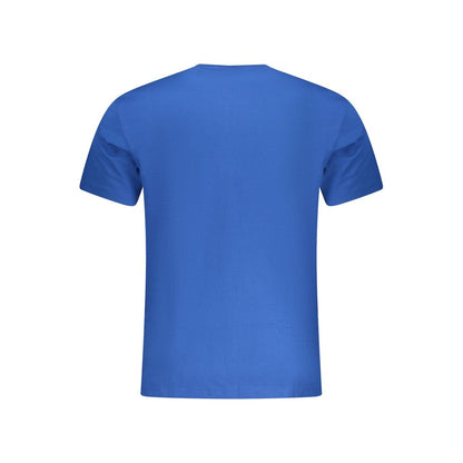 T-shirt en coton bleu Calvin Klein