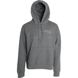 Sweat à capuche en coton gris avec logo Dolce &amp; Gabbana