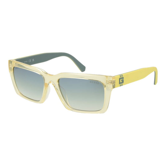 Lunettes de soleil Guess en acier inoxydable jaune