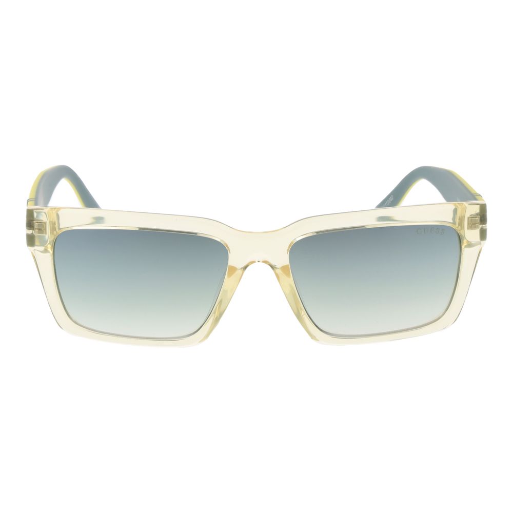 Guess Yellow Stainless Steel Sunglasses