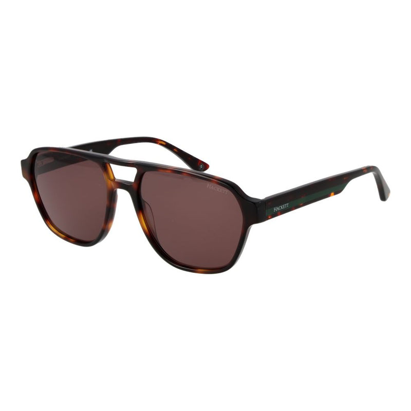 Hackett Bruine Acetaat Zonnebril