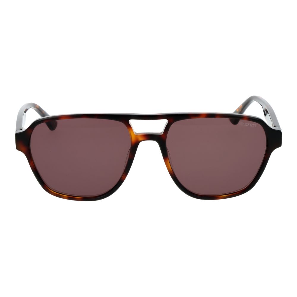 Lunettes de soleil Hackett en acétate marron