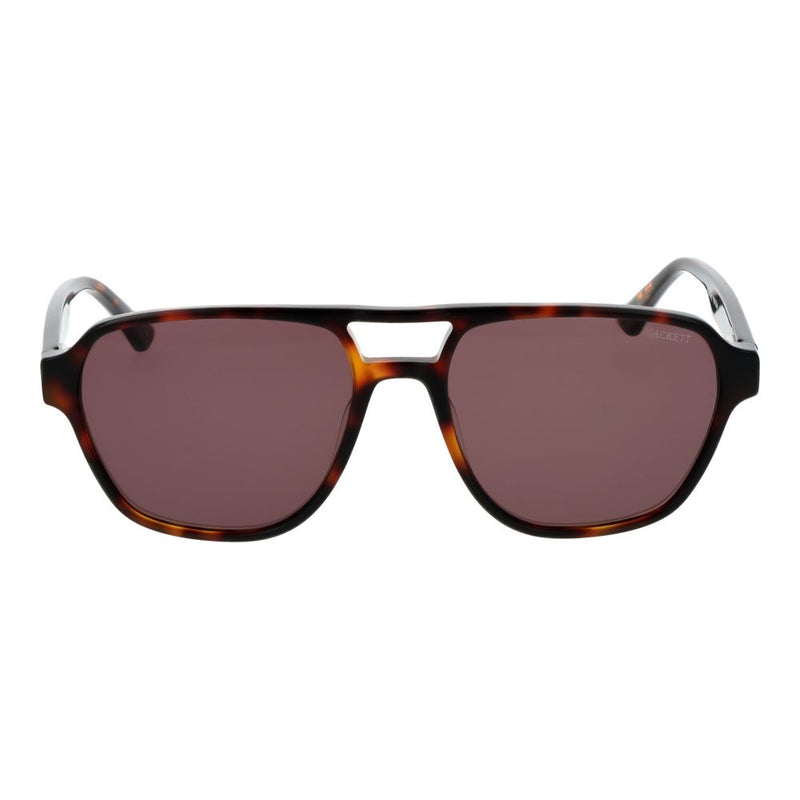 Hackett Bruine Acetaat Zonnebril