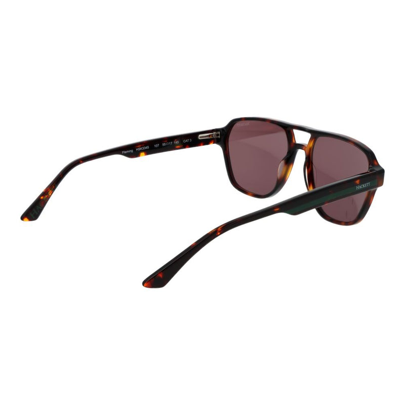 Hackett Bruine Acetaat Zonnebril