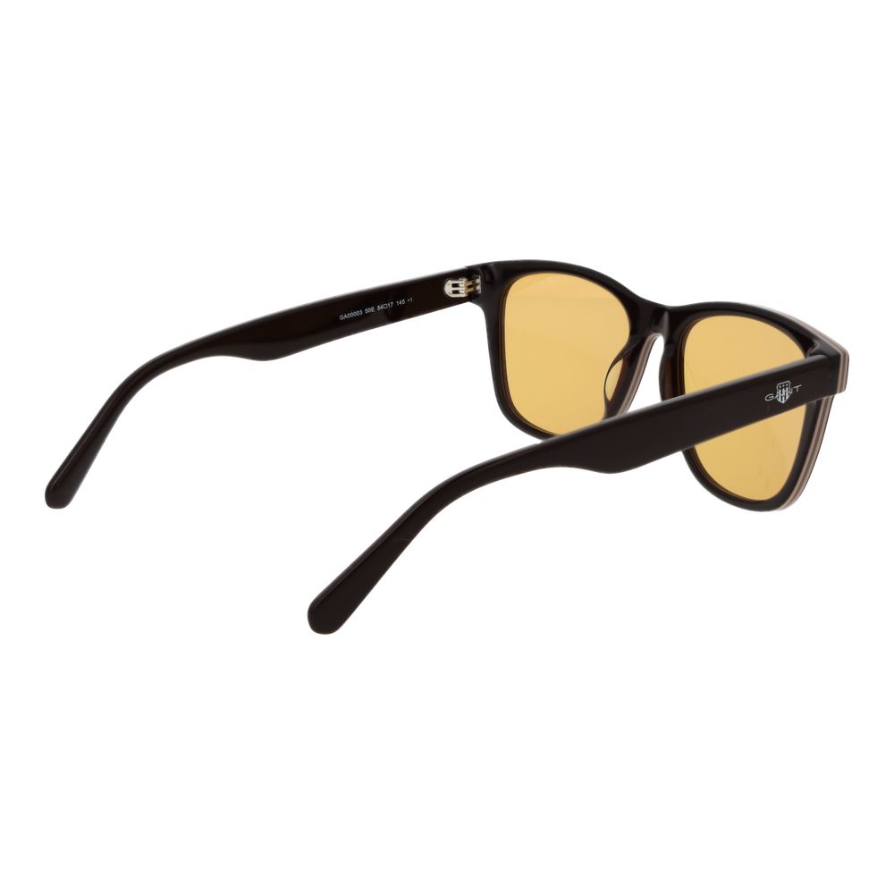 Lunettes de soleil Gant en acétate marron