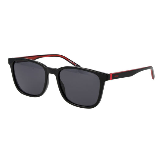 Lunettes de soleil Hugo Boss en acier inoxydable noir