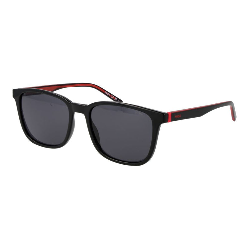 Lunettes de soleil Hugo Boss en acier inoxydable noir