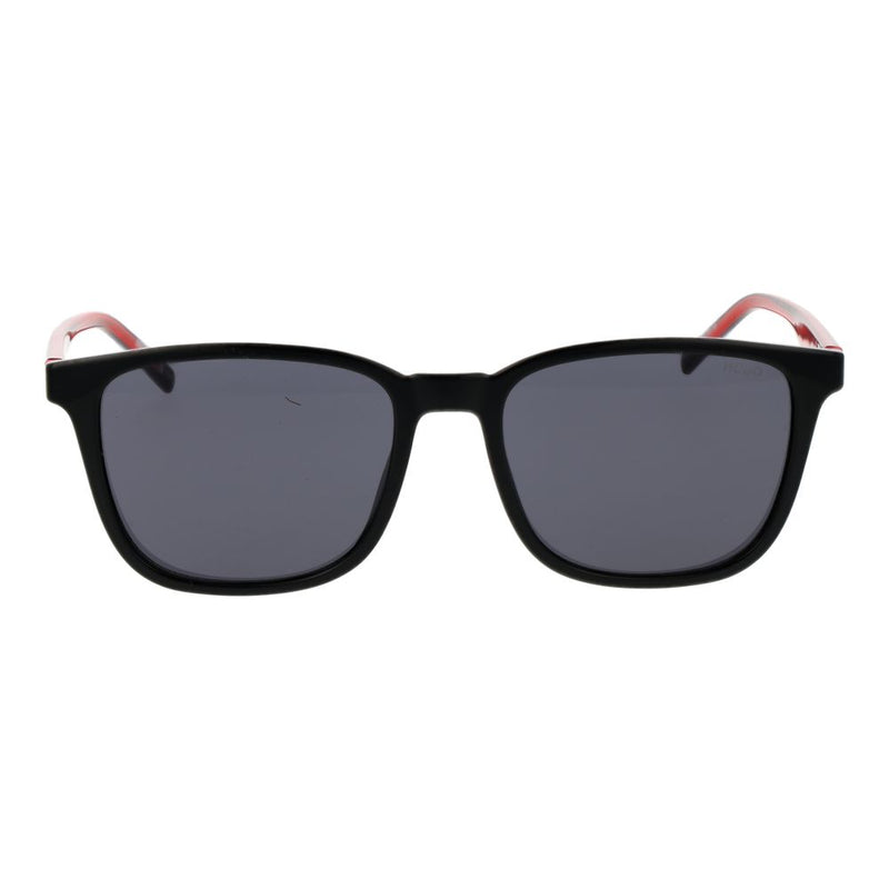 Lunettes de soleil Hugo Boss en acier inoxydable noir