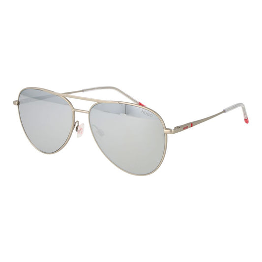 Lunettes de soleil Hugo Boss en métal argenté