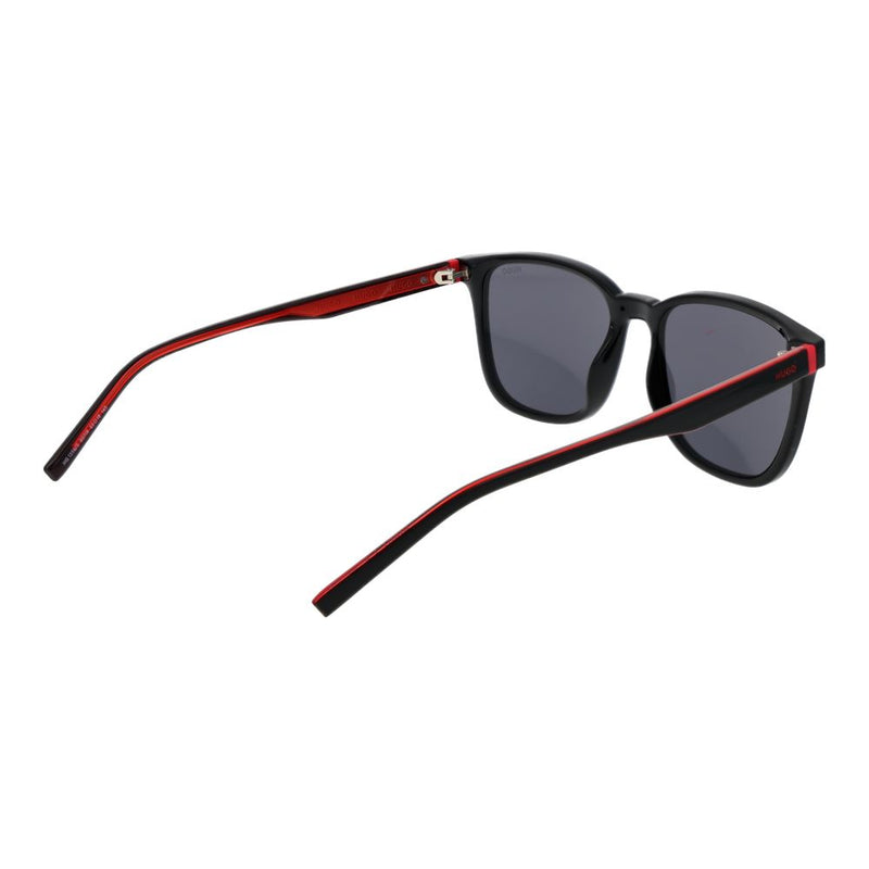 Lunettes de soleil Hugo Boss en acier inoxydable noir