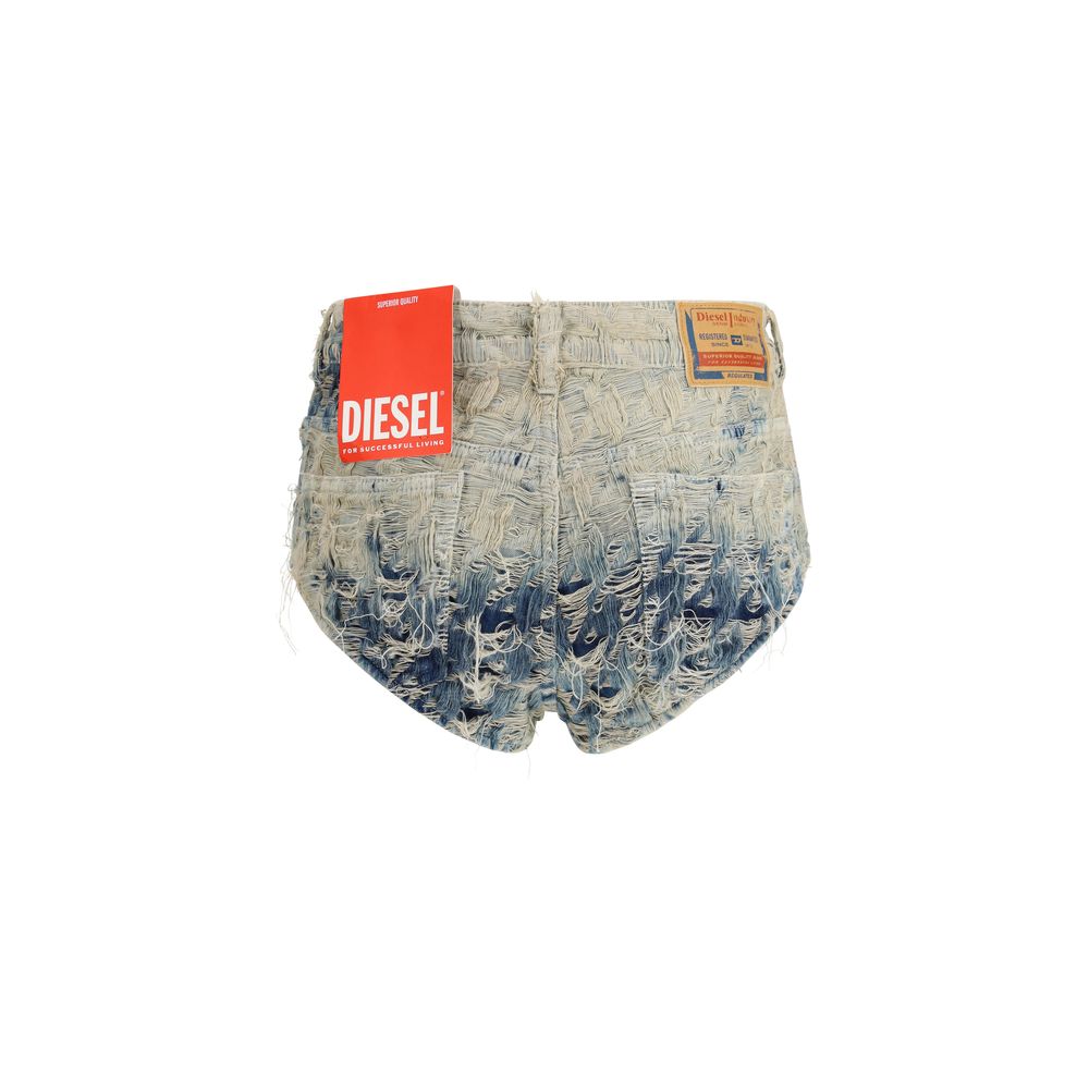 Bermuda Diesel bleu clair en coton