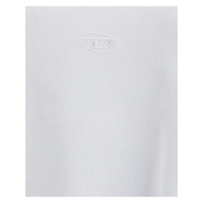 Diesel White Cotton Top