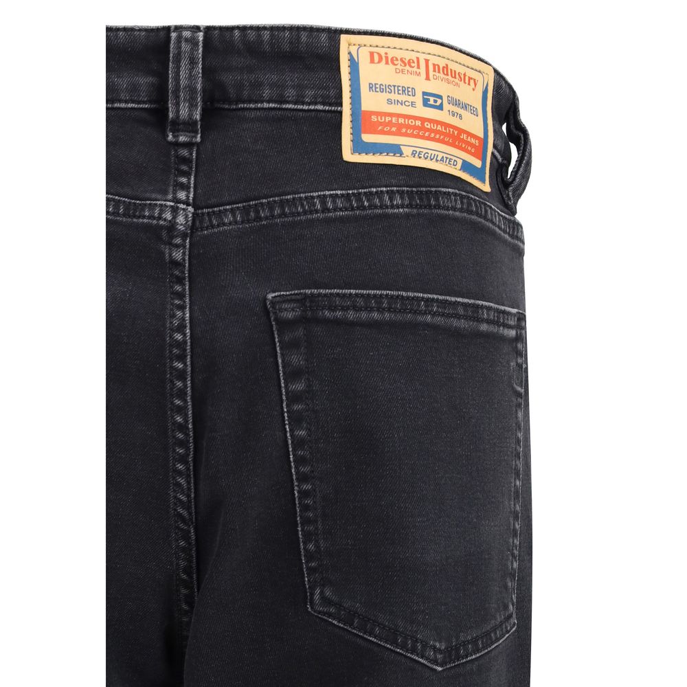 Jean Diesel noir en coton coupe décontractée