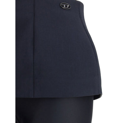 Diesel Zwarte Polyester Casual Broek