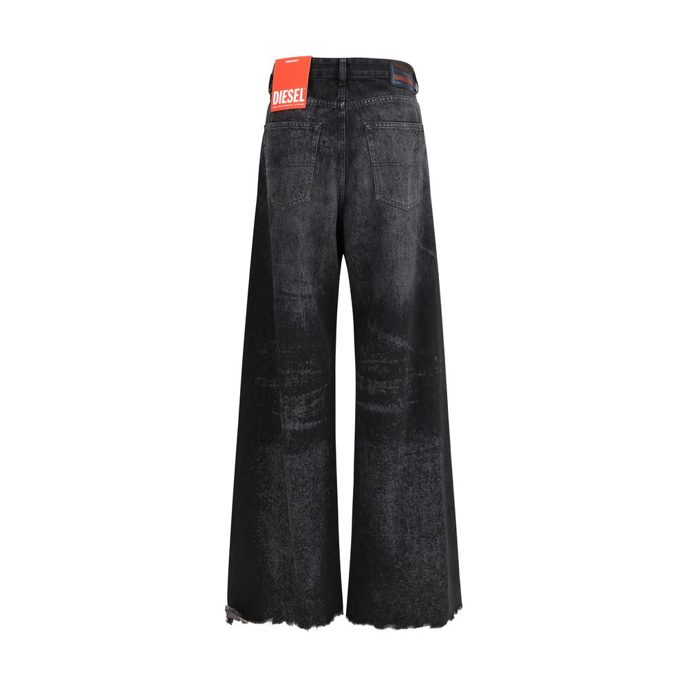 Jean Diesel noir en coton coupe décontractée