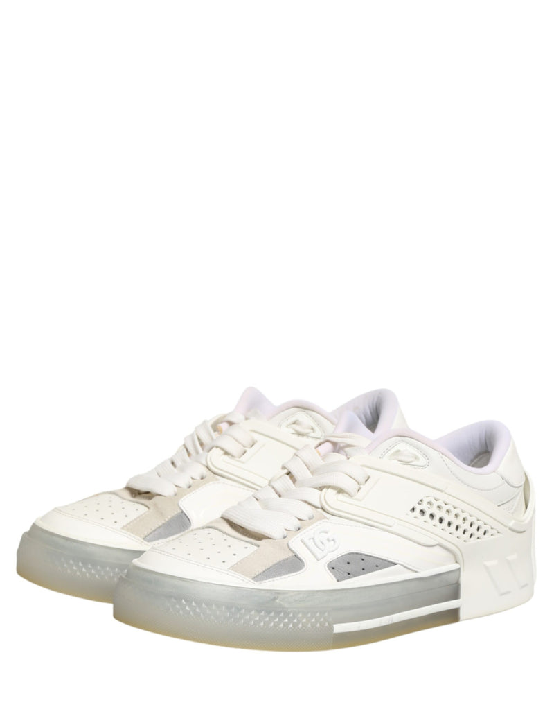 Dolce & Gabbana White DG Logo CUSTOM 2.Zero Sneakers