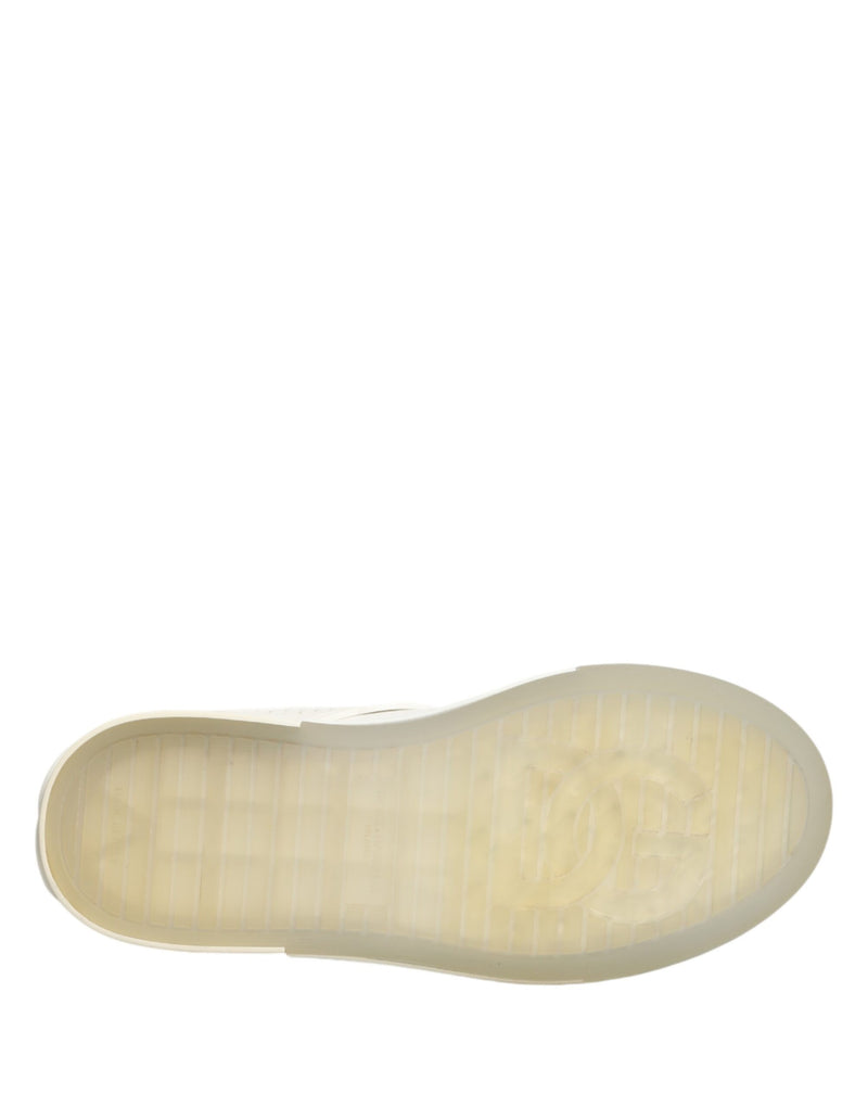 Dolce & Gabbana White DG Logo CUSTOM 2.Zero Sneakers