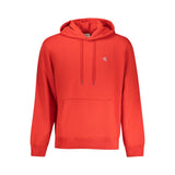 Sweat-shirt en coton rouge Calvin Klein