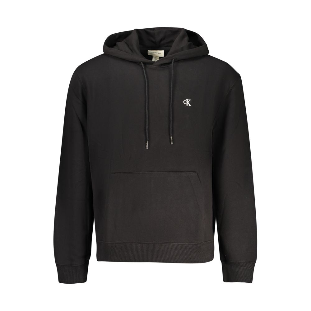 Sweat-shirt en coton noir Calvin Klein