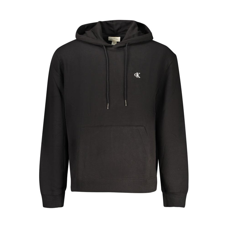 Sweat-shirt en coton noir Calvin Klein