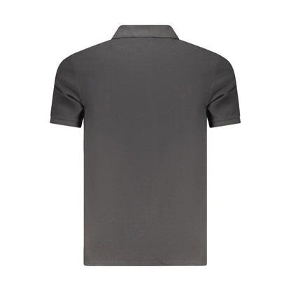 Polo noir en coton Calvin Klein
