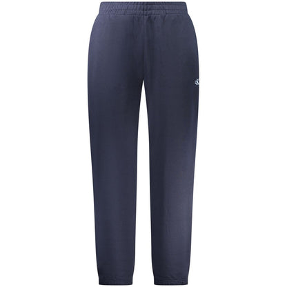 Pantalon en coton bleu Calvin Klein