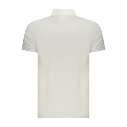 Polo en coton blanc Calvin Klein