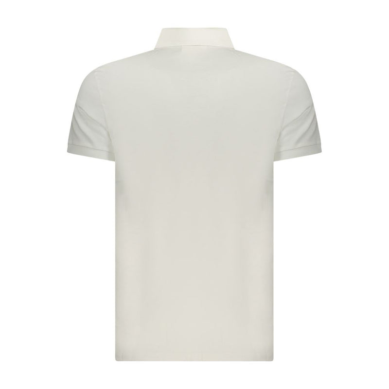Polo en coton blanc Calvin Klein