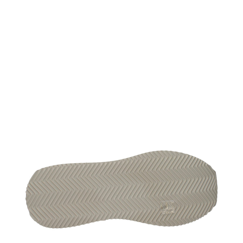 Dolce & Gabbana Beige Fabric Low Top Sneakers for Men