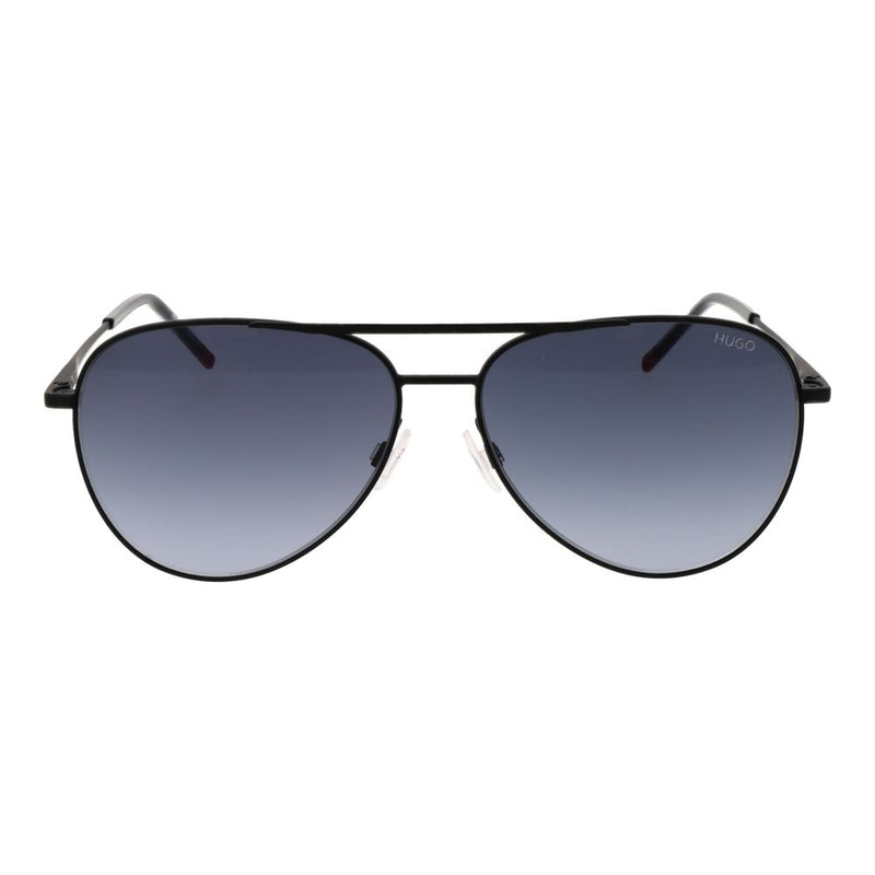 Lunettes de soleil Hugo Boss en métal noir