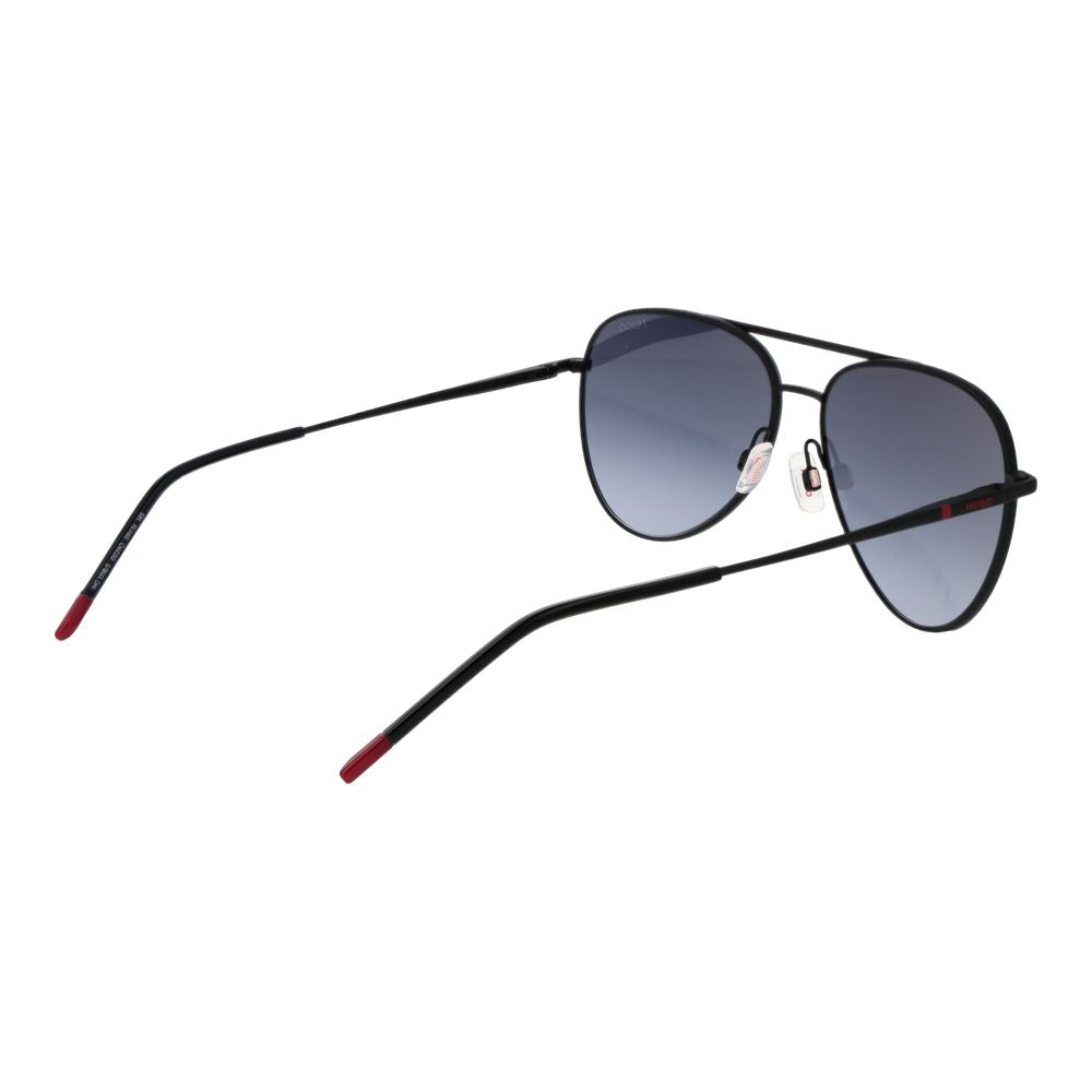 Lunettes de soleil Hugo Boss en métal noir