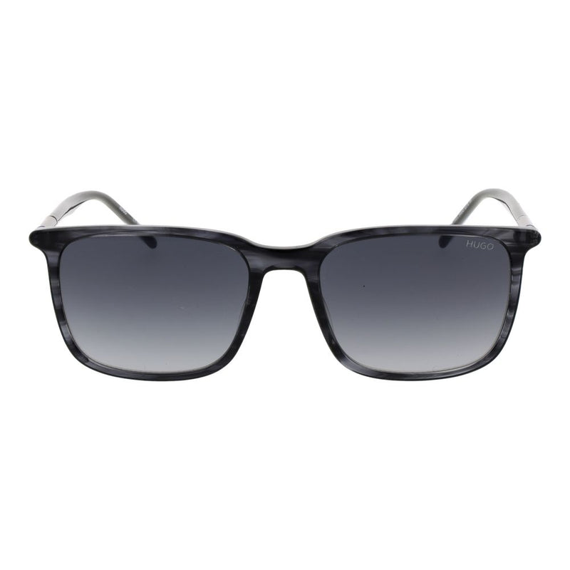 Lunettes de soleil Hugo Boss en acétate gris