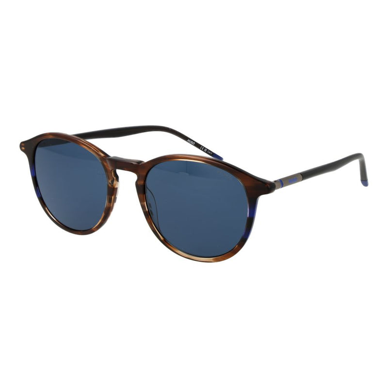 Lunettes de soleil en acétate marron Hugo Boss