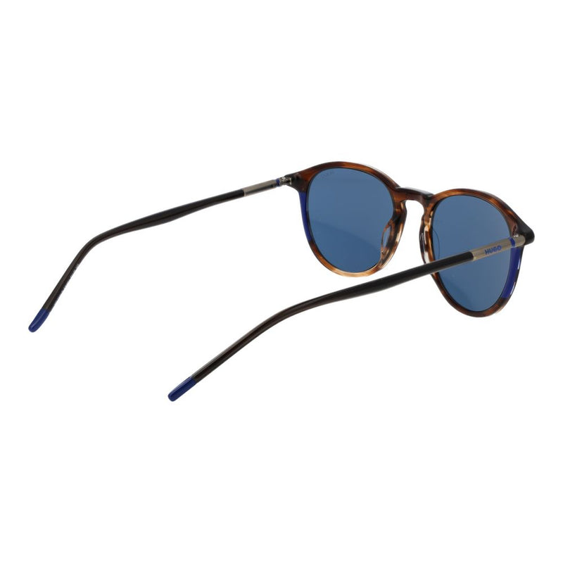 Lunettes de soleil en acétate marron Hugo Boss