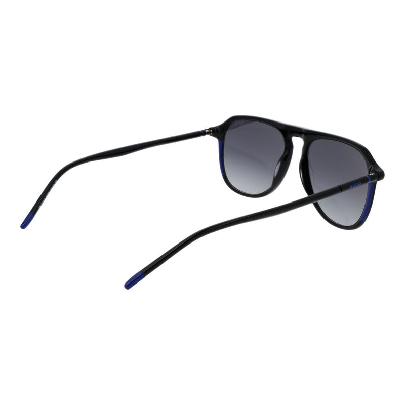 Lunettes de soleil Hugo Boss en acétate noir
